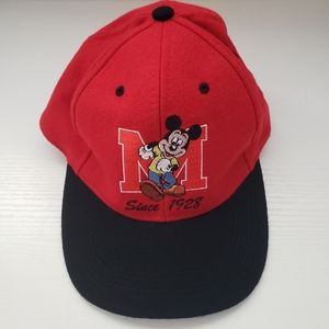 Disneyland Paris Mickey Mouse Enbroidered Baseball Kids Boys Hat Cap
